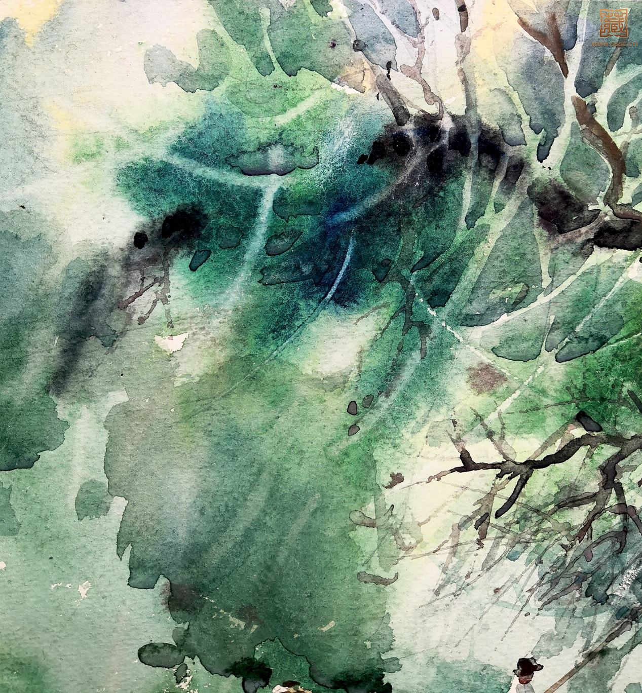 290  史亦芳《古槐树下》局部之六.jpg