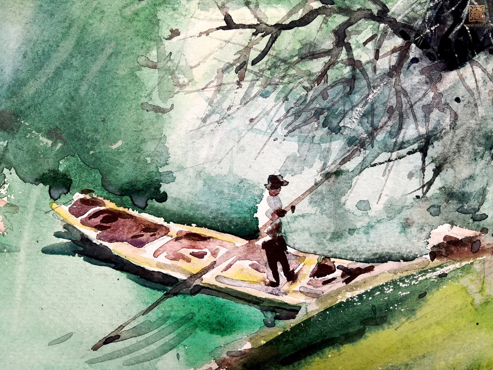 290  史亦芳《古槐树下》局部之七.jpg