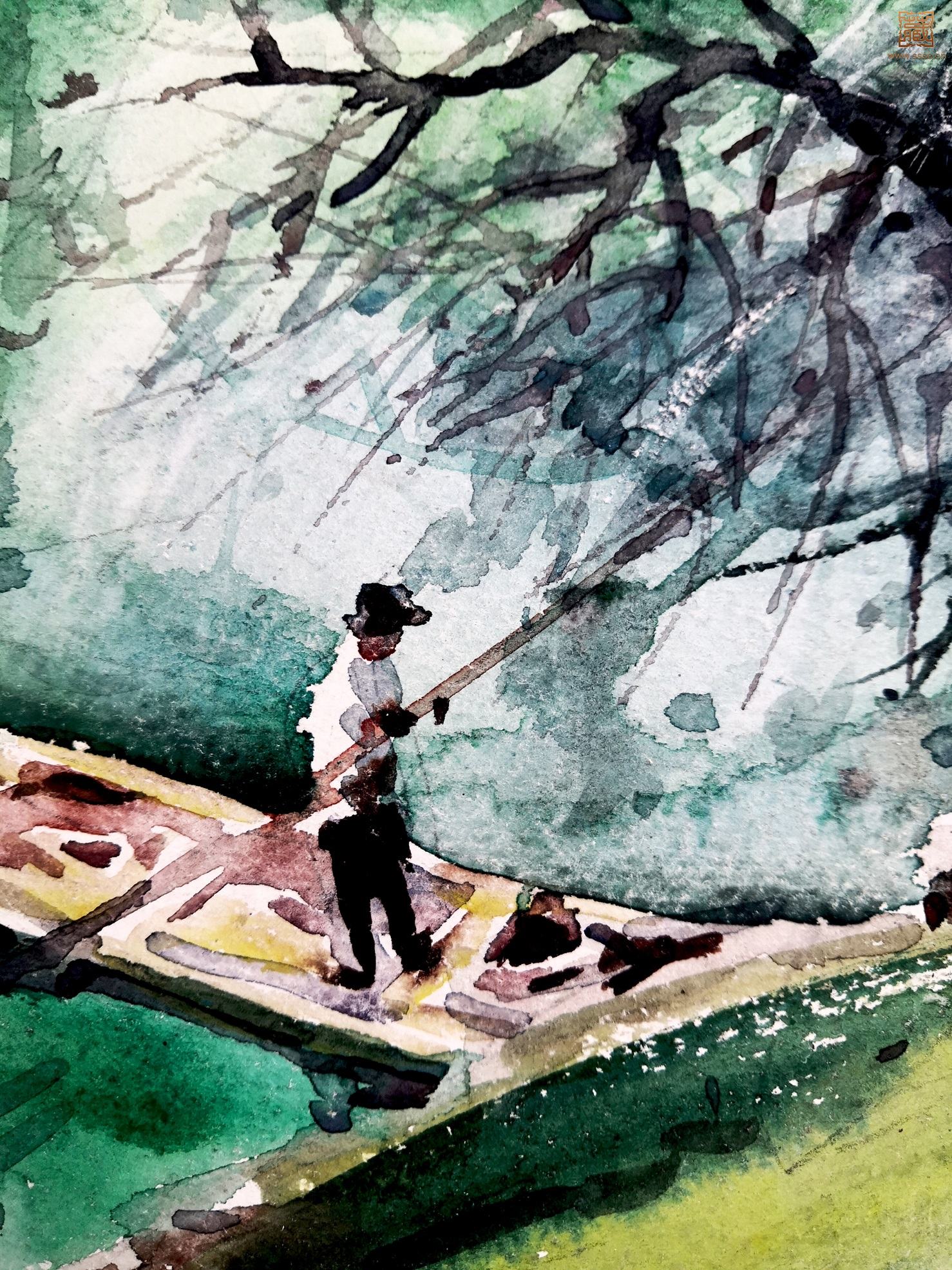 290  史亦芳《古槐树下》局部之八.jpg