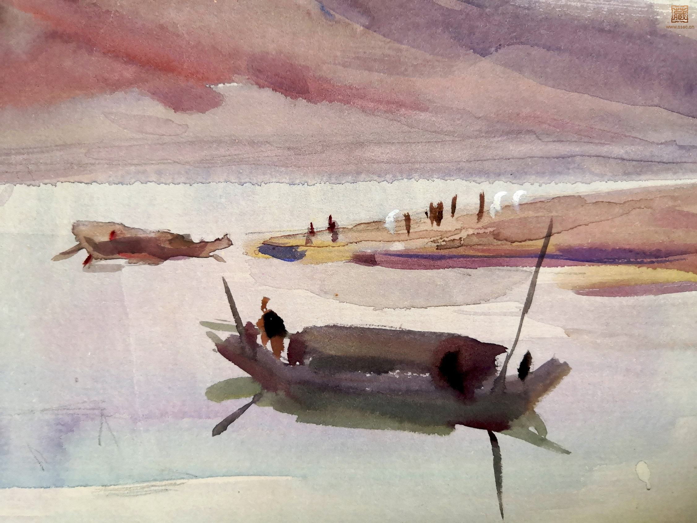 282  何志生《晚归》局部之六.jpg