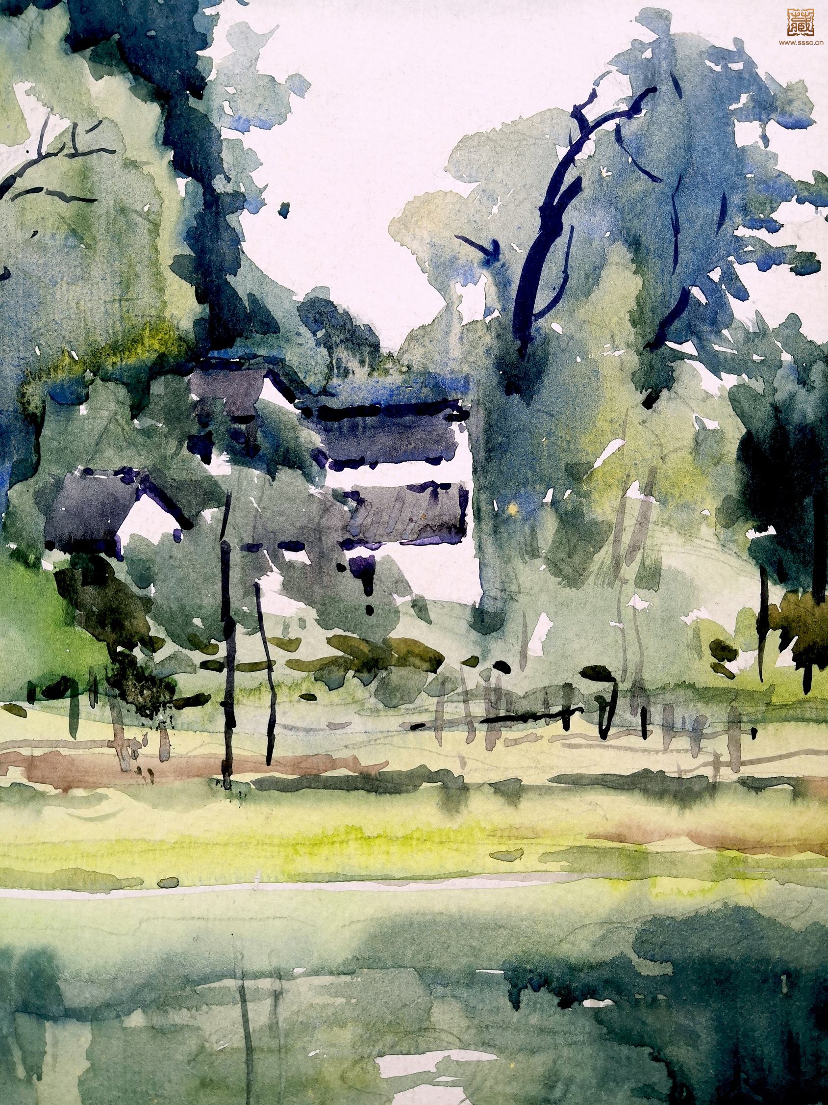 150  李剑晨《钟声》局部之二.jpg