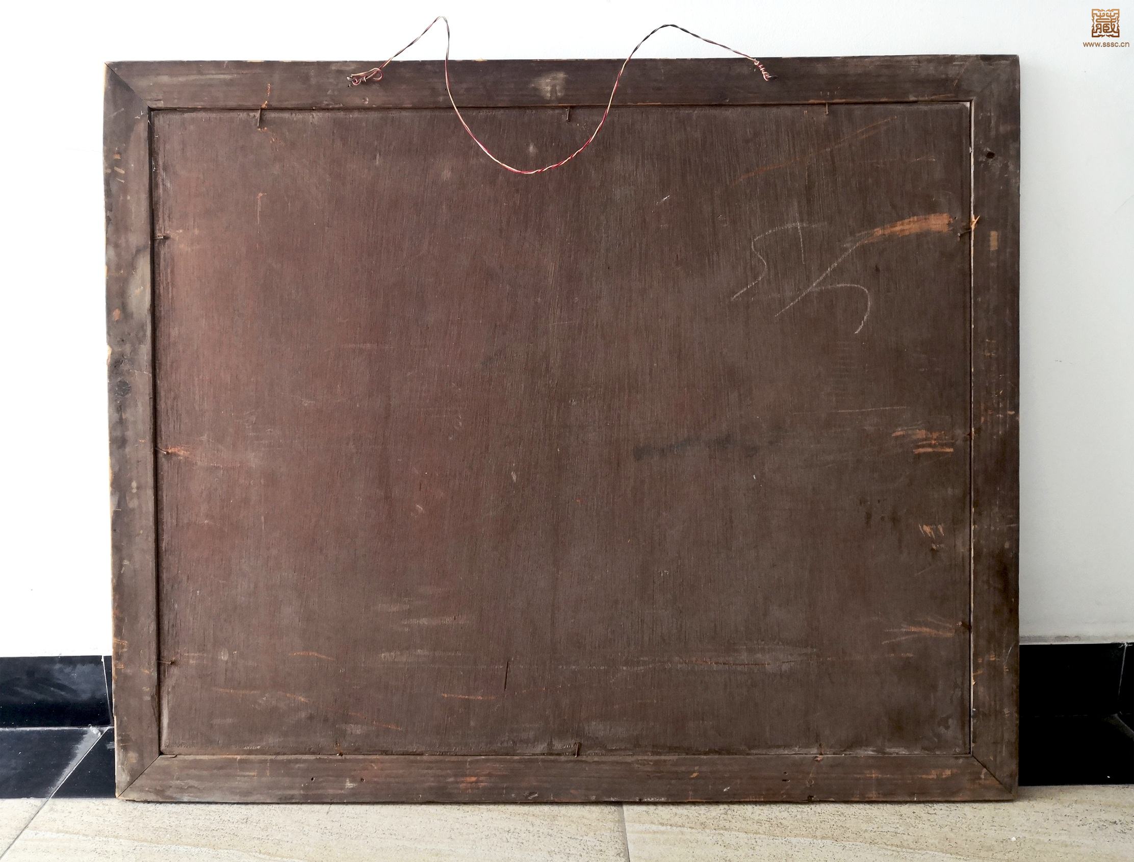 300  谢之光《风景这边独好》原框带玻璃背面.jpg