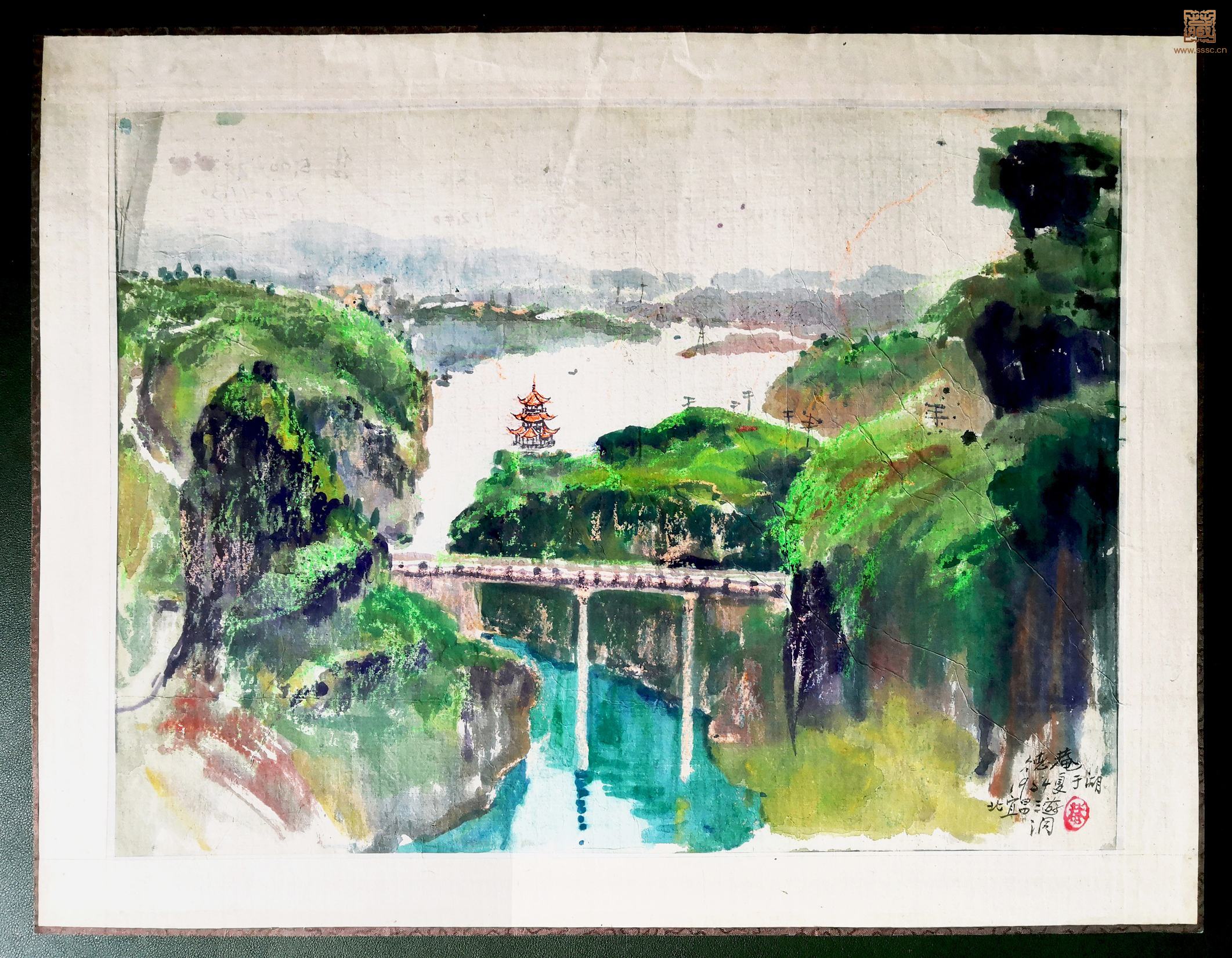 297  郭德菴《宜昌三游洞》.jpg