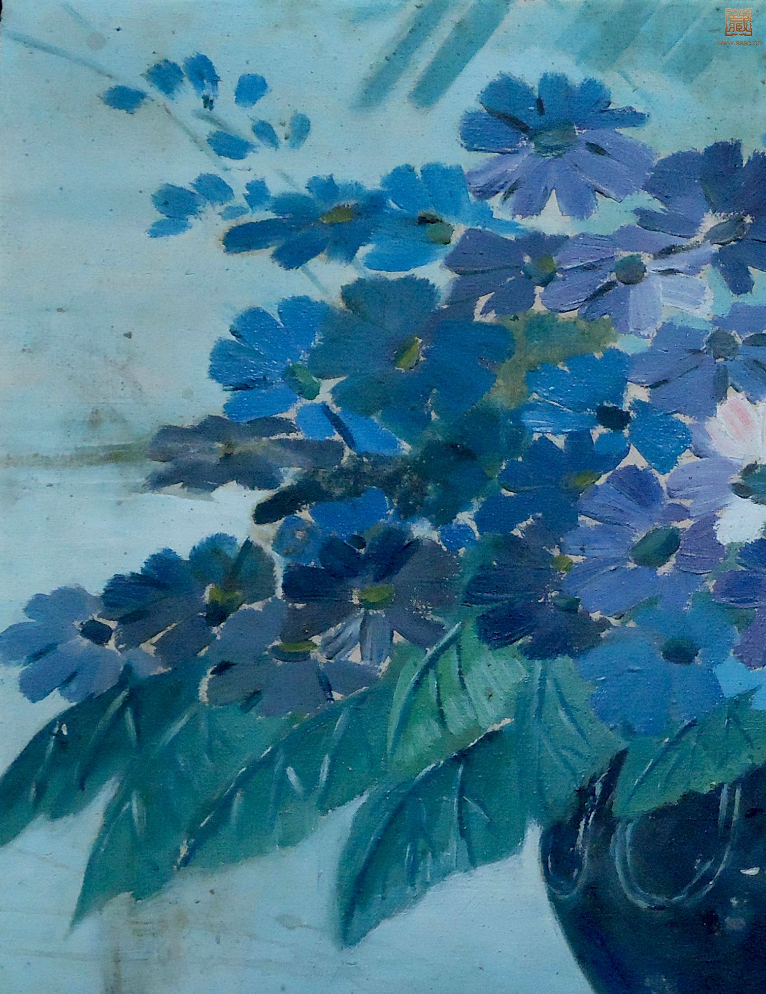 105   邵晶坤《瓶花》油画 局部之三.jpg