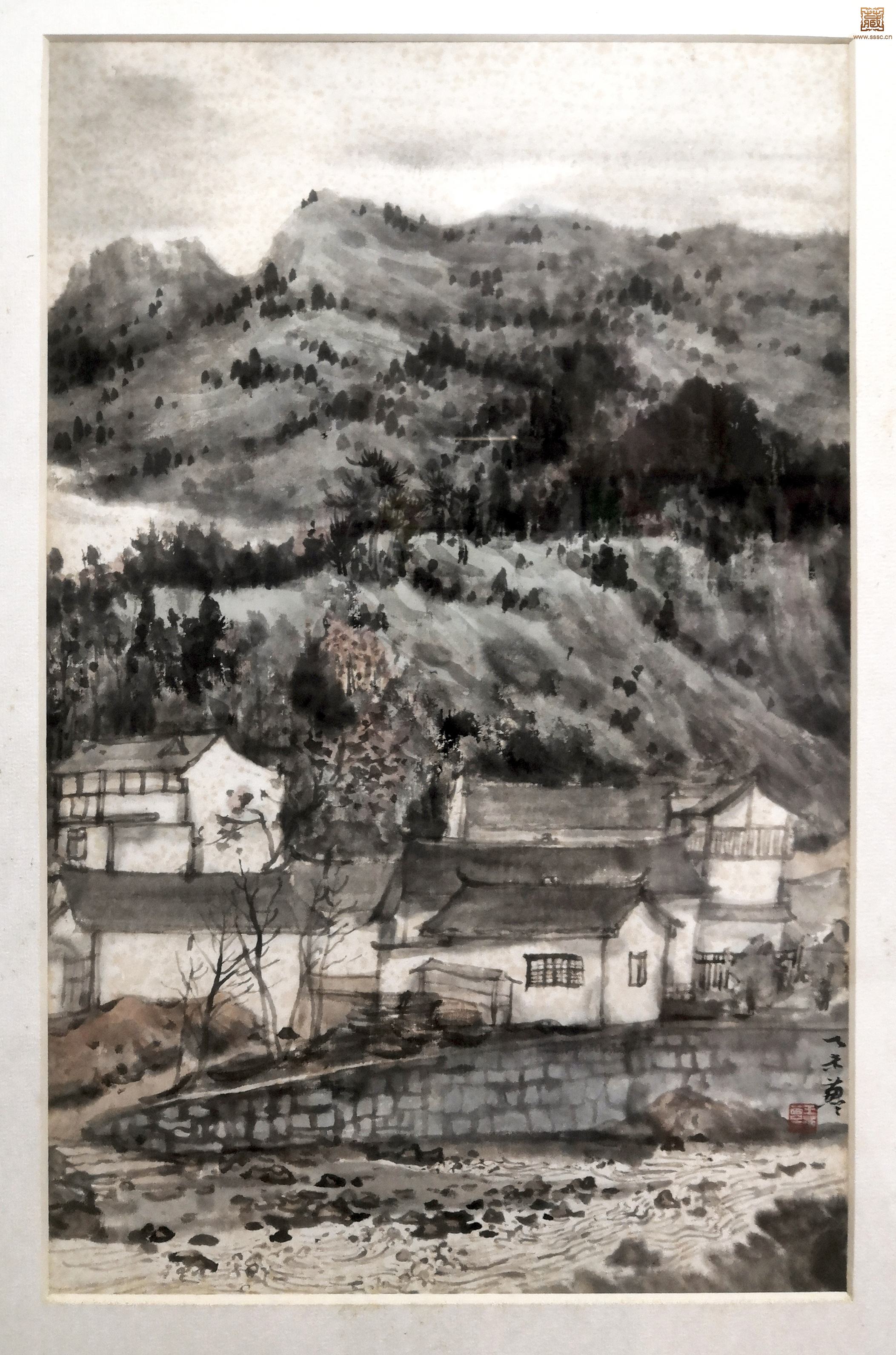 102  王葱葱水墨山水 31×49cm.jpg