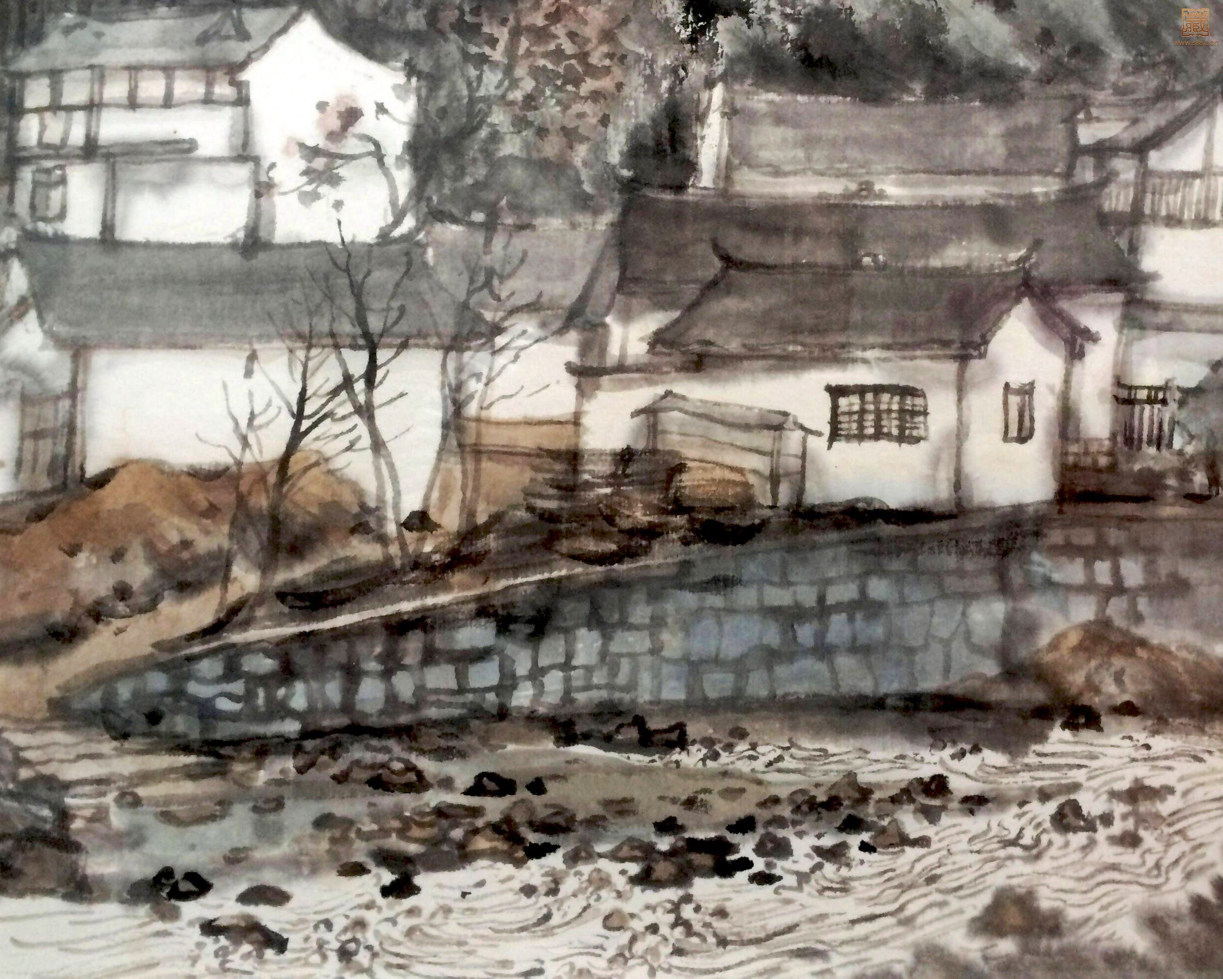 102  王葱葱水墨山水 局部之三.jpg