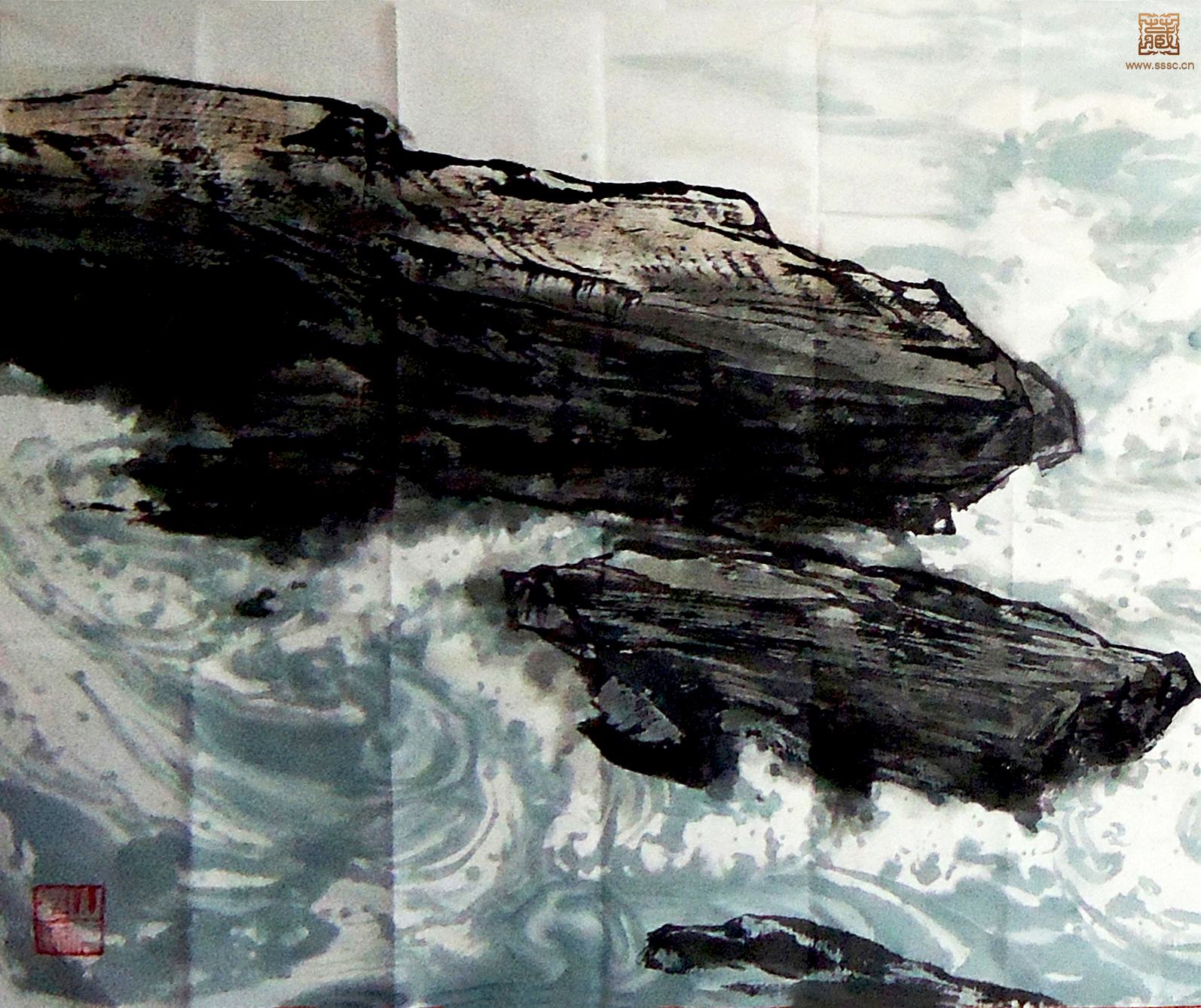 99  王复才《大海风帆》局部之三.jpg