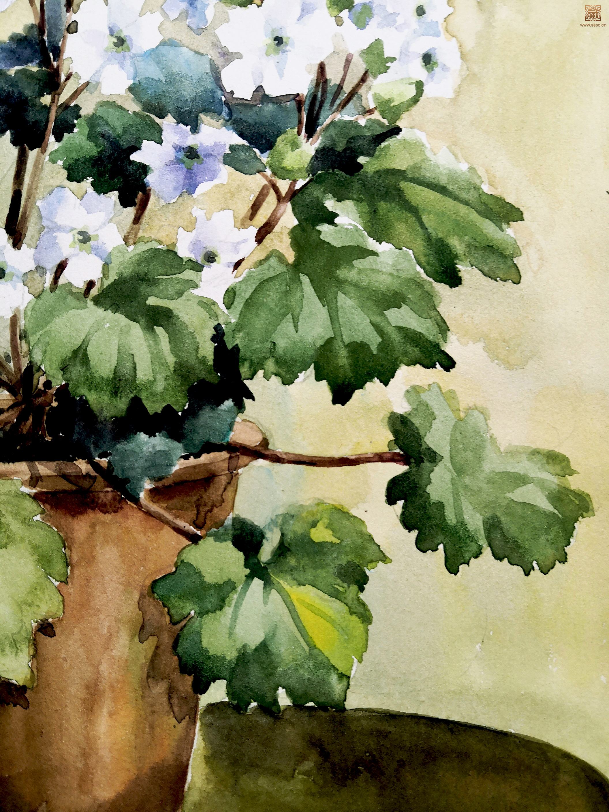 14  萧淑芳《盆花》局部之六.jpg