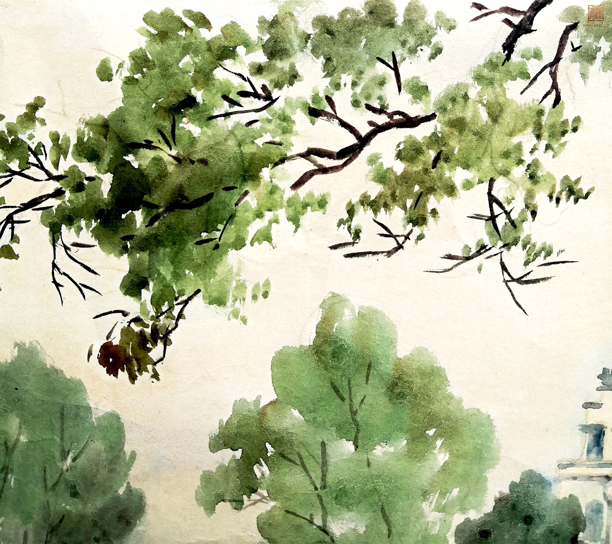 15  萧淑芳《春意盎然》局部之三.jpg