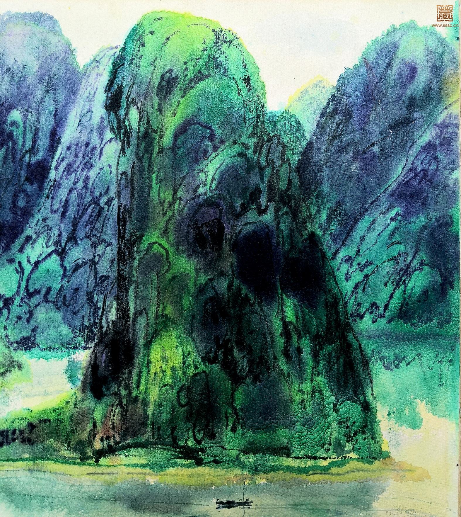 274  瞿顺发《醉美漓江》局部之四.jpg